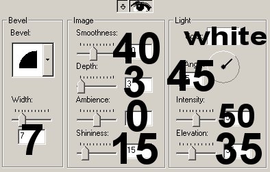 Inner Bevel settings
