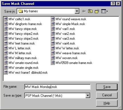 last window to sace the mask final step in saving mask