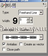 draw tool settings you are not seeing the draw tool settings