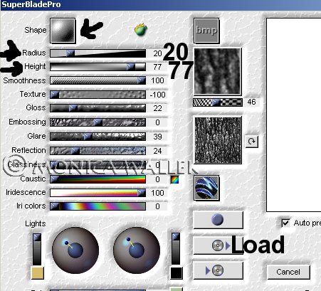 Blade Pro window