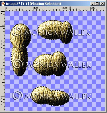 finished peanuts