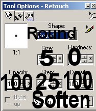 Soften settings Soften settings