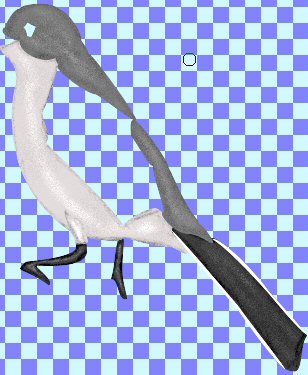 steps 4-6 completed you are not seeing the tail and upper body added