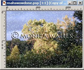 Using a mask to create snow using Mahogany's snow mask
